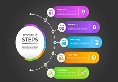 I will create a professional infographic