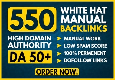 I will do white hat high authority SEO dofollow contextual backlinks link building