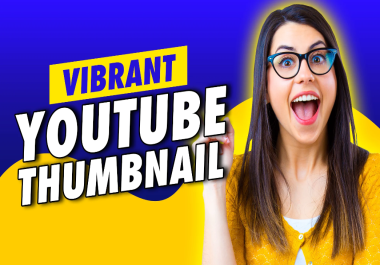 I will create youtube thumbnails design