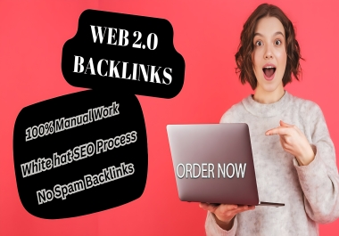 I will do 50 web 2.0 dofollow backlinks for google ranking