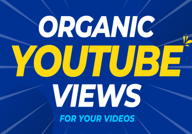 High Quality & Premium YouTube Video Promotion - Organic YT Vie