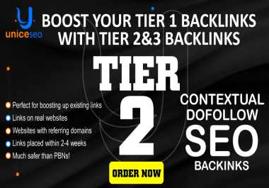 Boost Your Tier 1 backlinks with Tier 2 and 3 Links