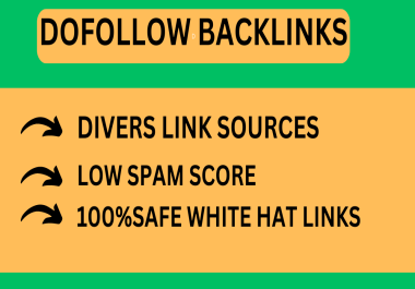 I Will give you dofollow backlinks