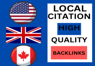 I will provide 60 Local citation fully manual method to rank your site
