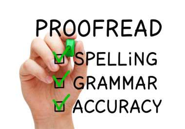 Professional Proofread up to 2500 words