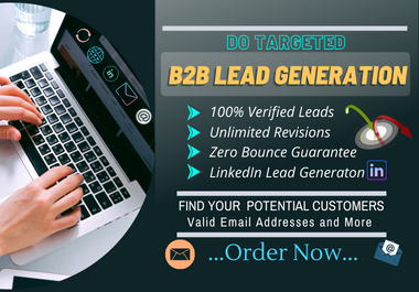 I will collect and provide 200 prospective B2B and LinkedIn Lead Generation