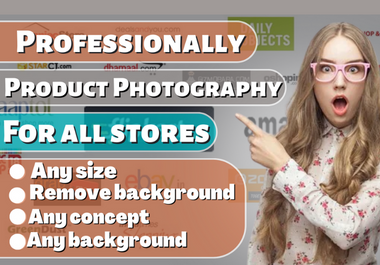I will do amazon product photography image editing and infographic