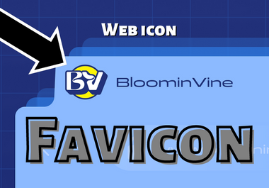 I will design your custom and creative favicon in just 24h