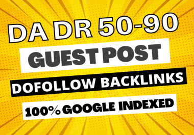 I will do guest post high da guest post on high da dofollow guest post backlinks on da90 website
