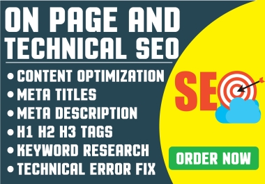 I will do wordpress wix shopify on page and technical seo