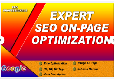 On Page SEO Package to Boost Google Rankings