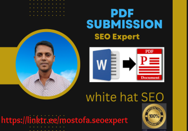 70 Best PDF submission Dofollow Backlinks Service