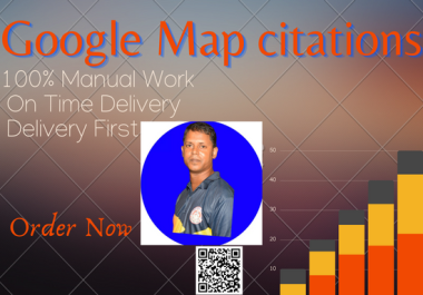 I will Create your Awesome 300 google point map citations for local SEO with live link