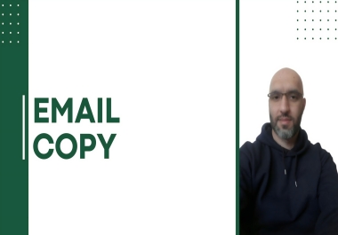 I will write stand out email copy as your copywriter,  1-5 Emails marketing