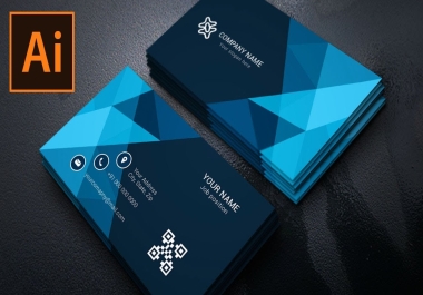 I will create professional business card design services