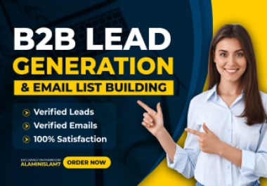 I will provide 60 lead generation with targeted linkedin profile