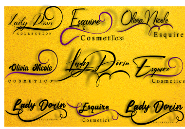 Design luxury signature and handwritten business logo