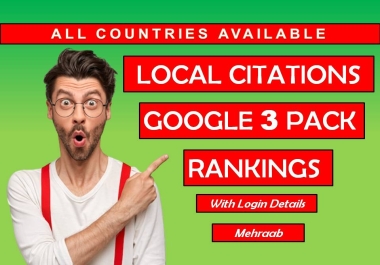 I will optimize google my business for local seo and gmb ranking