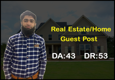 High DA Guest Post on Real Estate Blog with Dofollow Link