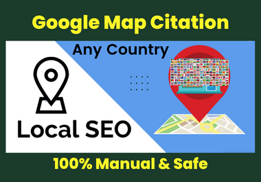 I will do 550 google maps citation for local SEO