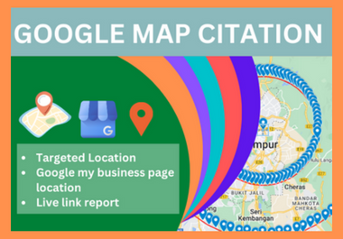I will provide 7k google map citation fully manual method