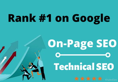 I will do On-Page SEO and Technical optimization service of your website