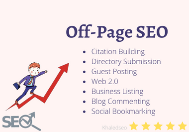 Off-Page SEO Backlink services for your website