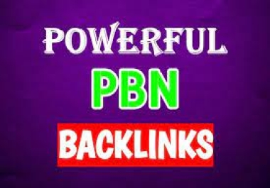 Get Powerful Premium 5 PBN MAX DA High Quality backlinks