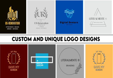 Custom and unique logo for your business