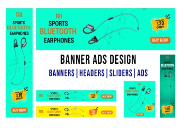 Get creative ads,  social media post,  banner,  website banner ad and google banner ads design