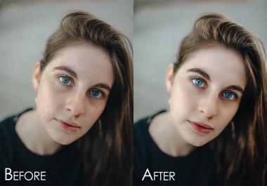 I will do unique portrait retouching