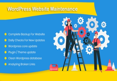 Wordpress website maintenance and Customization