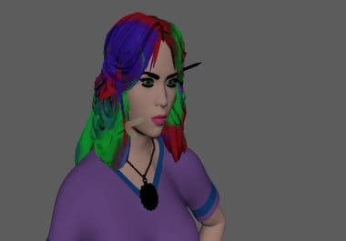 Create custom vrchat avatar,  3d vtuber model and 3d model design