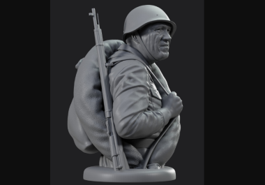 I will sculpt high quality 3d model for 3d printing