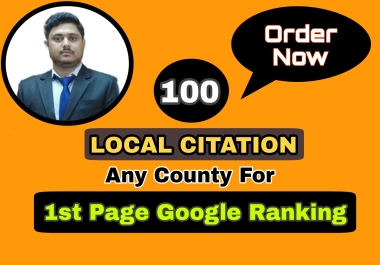 I will create top 100 google map citations for local SEO for any country
