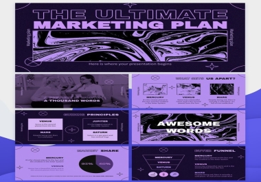 I will design a professional and unique presentation in PowerPoint for any topic you need.