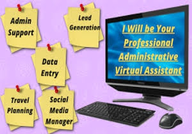 I will be your virtual administrator or personal assistant