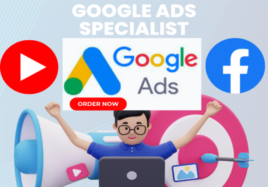 Google Adwords Social Media Ads & SEO Specialist