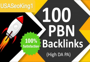 Build 100 Permanent PBN Post on High Mertrics Domain Seo Backlinks DA 50+