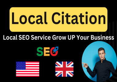 I will do 70+ local seo citations or business listing