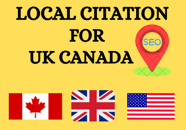 I will provide 80 Local citation fully manual method with HQ sites