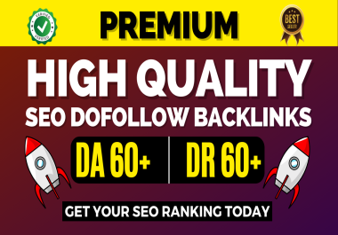 Get 10 premium high quality PBN da pa dr dofollow seo backlinks for ranking