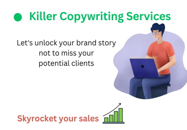 I will deliver high conversion copywriting to boost your sales