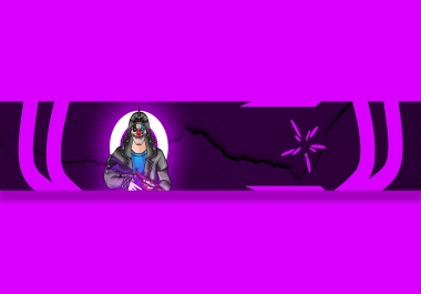 I will design professional youtube gaming banner
