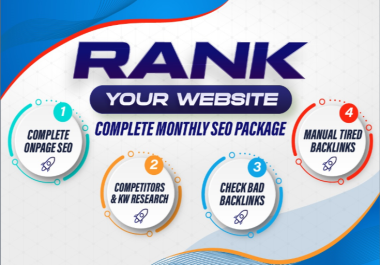 Boost Your Ranking Toward First Page With Complete SEO Services