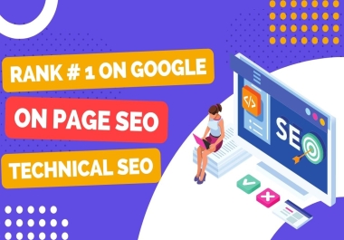 I will do SEO on page optimization and technical onpage of wordpress with yoast websites