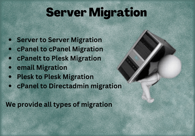 I will do all type of sites migration
