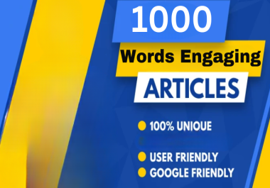 Creating Engaging Article with High-Quality Visuals - 1000+ Words Readability Score: 6-10
