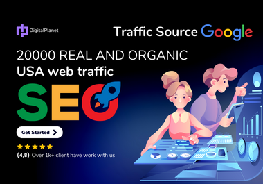 20000 USA Web Traffic,  100 Real And Secure Visits On Adsense,  From Google.