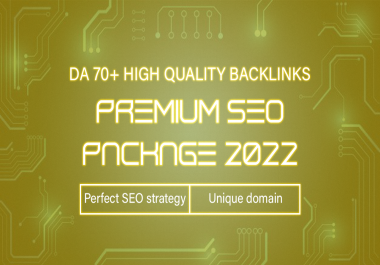 Perfect SEO package 50 premium do-follow Pbn backlinks